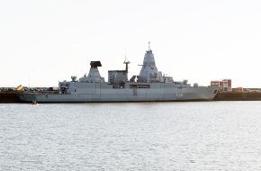 Presse- und Informationszentrum Marine: Fregatte "Hessen" nimmt erstmals an EU-Mission "Atalanta" teil