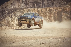 Ford Ranger Raptor debütiert in Europa - Präsentation des ultimativen Performance-Pick-ups auf der Gamescom