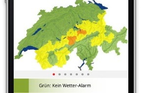 Wetter-Alarm: Allarme-Meteo, il servizio gratuito di allarme contro il maltempo, da oggi anche come app per iPhone