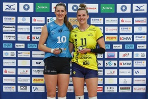 Satzgewinn gegen den Deutschen Meister