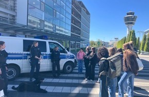 Bundespolizeidirektion M&uuml;nchen: Bundespolizeidirektion M&uuml;nchen: Girls&acute;Day 2026 bei der Bundespolizei am Flughafen M&uuml;nchen - - Einblick in einen vielseitigen Beruf