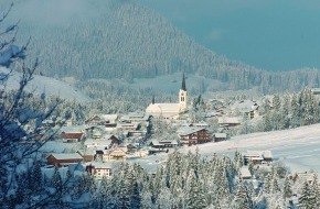 Kleinwalsertal Tourismus: Kleinwalsertal - Der Winter ist zurück