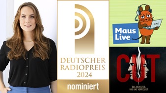 WDR Westdeutscher Rundfunk: Deutscher Radiopreis: WDR hat Chancen in drei Kategorien