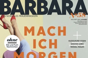 BARBARA: Sascha Lobo: "Meistens reicht morgen eben doch"