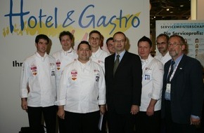 Igeho / MCH Group: Communiqué d'ouverture Igeho 05: les équipes d'Allemagne et de Suisse ouvrent le bal mondial des arts culinaires