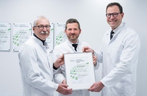 Klinikum Bielefeld gem. GmbH: Klinikum Bielefeld Mitte erhält herausragende Auszeichnung als Speiseröhrenkrebszentrum im Onkologischen Zentrum
