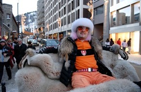 ProSieben: Dicke Hosen im Engadin - Stefan Raab und Elton in St. Moritz