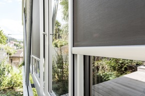 Medienmitteilung Griesser: Solozip im Wohnbau «D-Vision» - energieautarkes Wohnen mit Panoramablick