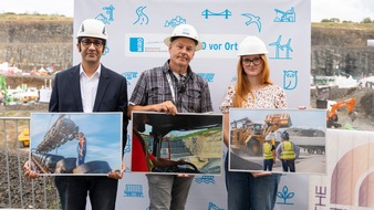 Bundesverband Mineralische Rohstoffe e.V. - MIRO: Menschen, die anpacken: MIRO pr&auml;miert Gewinner des Fotowettbewerbs 2026 / Siegerfoto zeigt eindrucksvoll den Arbeitsalltag im Kalksteinbruch