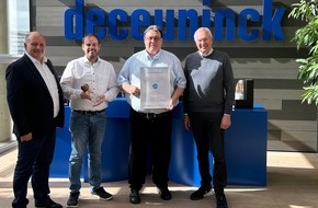 Deceuninck Germany GmbH: Aktuelle Pressemitteilung: Gallhoff feiert 20 Jahre Zusammenarbeit mit Deceuninck