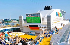 AIDA Cruises: AIDA Pressemeldung: WM-Fußball live auf der AIDA Flotte erleben