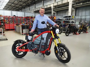 From Pininfarina to eROCKIT: Markus Leder strengthens the management of electric motorcycle manufacturer