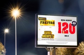 Eurojackpot: 120 Millionen Euro: Wer schnappt sich den Eurojackpot? / Rund 23 Millionen Euro im zweiten Rang am Freitag (22. November)