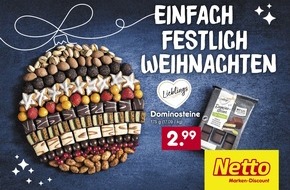 Netto Marken-Discount Stiftung & Co. KG: Kampagne: Weihnachten mit Netto: Stilvoll feiern, clever einkaufen