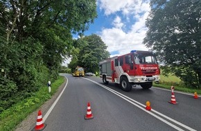 Freiwillige Feuerwehr Breckerfeld: FW-EN: Verkehrsunfall auf der L528