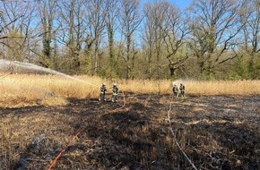 Feuerwehr Dortmund: FW-DO: Vegetationsbrand im Naherholungsgebiet Kurler Busch