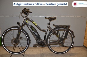 Polizeiinspektion Osnabrück: POL-OS: Osnabrück - Polizei sucht Besitzer eines E-Bikes