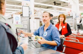 Kaufland: Kaufland knackt Zwei-Millionen-Euro-Marke für den guten Zweck / Im Rahmen der Initiative "Deutschland rundet auf" spendet das Unternehmen mit Hilfe seiner Kunden eine stolze Summe