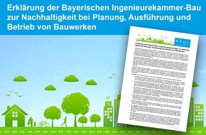 Bayerische Ingenieurekammer-Bau: Keine Klimaneutralität ohne Wandel im Bausektor