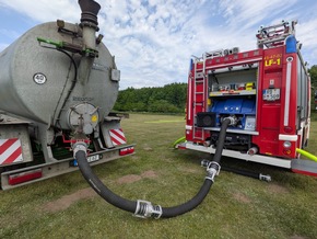 FW-LFVSH: Sommerzeit/Erntezeit= Erhöhtes Einsatzaufkommen Landesfeuerwehrverband dankt allen Einsatzkräften im Land für ihren unermüdlichen Einsatz