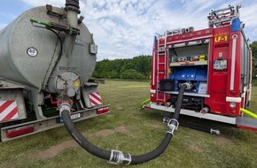 Landesfeuerwehrverband Schleswig-Holstein: FW-LFVSH: Sommerzeit/Erntezeit= Erh&ouml;htes Einsatzaufkommen Landesfeuerwehrverband dankt allen Einsatzkr&auml;ften im Land f&uuml;r ihren unerm&uuml;dlichen Einsatz
