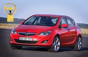 Opel Automobile GmbH: Der neue Opel Astra gewinnt das Goldene Lenkrad 2009 (mit Bild)