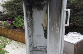 Feuerwehr Mülheim an der Ruhr: FW-MH: Gefrierschrank brannte im Keller