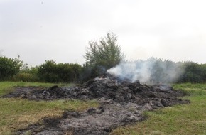 Polizeidirektion Mayen: POL-PDMY: Brand von Strohballen