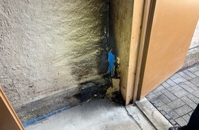 Polizeidirektion Wittlich: POL-PDWIL: Schwere Brandstiftung in einem Abstellraum der Kirche in Wallersheim - Polizei sucht Zeugen