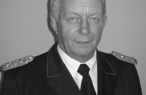 Landesfeuerwehrverband Schleswig-Holstein: FW-LFVSH: Feuerwehren trauern um Uwe Eisenschmidt