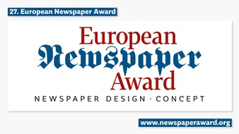 European Newspaper Award: Ergebnisse des 27. European Newspaper Award / Zeitungen aus 22 L&auml;ndern haben am 27. Wettbewerb teilgenommen / Die Hauptpreise gehen in diesem Jahr nach Spanien, Portugal, Griechenland und Deutschland