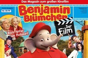 Egmont Ehapa Media GmbH: Egmont veröffentlicht das offizielle Magazin zum Benjamin-Blümchen-Kinofilm