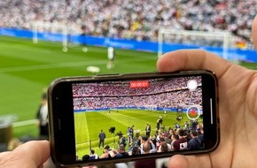 Deutsche Telekom AG: Medieniformation: Neuer Datenrekord im Mobilfunknetz der Telekom beim zweiten Deutschland-Spiel der Fußball-EM