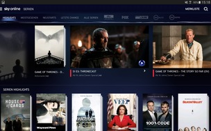 Sky Deutschland: Sky Online startet auf Android-Smartphones und -Tablets