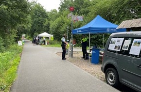 Polizei Rheinisch-Bergischer Kreis: POL-RBK: Burscheid - Trassenaktion Sommerferien 2022 - Die vierte Runde