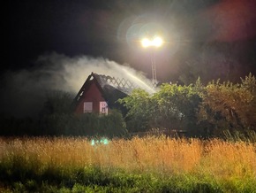 FW Hüllhorst: Ein arbeitsreicher Tag für die Feuerwehr Hüllhorst