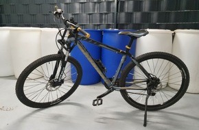 Polizeidirektion Bad Segeberg: POL-SE: Bad Bramstedt - Mountainbike gefunden, Eigentümer gesucht