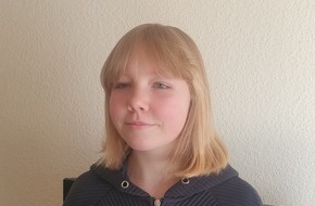 Regionalleitstelle Nord: RLS NORD: Vermisstes 13 j&auml;hriges M&auml;dchen