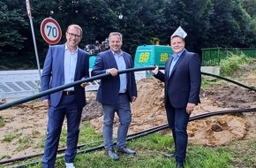 Vodafone GmbH: Vodafone startet Glasfaser-Ausbau in Bad Iburg