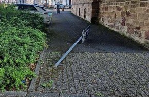Polizeiinspektion Northeim: POL-NOM: Erneute Sachbeschädigung in der Innenstadt