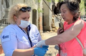 action medeor e.V.: action medeor hilft Verletzten in der Südukraine