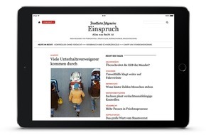 FAZ - Frankfurter Allgemeine Zeitung: Frankfurter Allgemeine Einspruch: Die F.A.Z. für Juristen