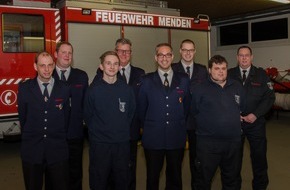 Freiwillige Feuerwehr Menden: FW Menden: Jahresdienstbesprechung des Löschzuges Süd der Freiwilligen Feuerwehr Menden (Sauerland)
