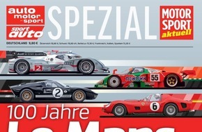 Motor Presse Stuttgart, AUTO MOTOR UND SPORT: "100 Jahre Le Mans": Sonderheft von auto motor und sport zum Jubiläum des legendären 24-Stunden-Rennens