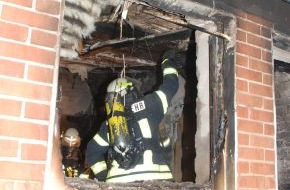 Polizeiinspektion Nienburg / Schaumburg: POL-NI: Schlafzimmer brennt vollständig aus  -Bilder im Download-