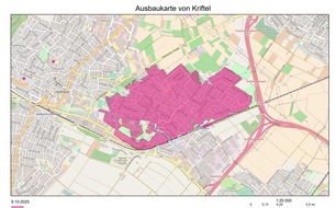 Deutsche Telekom AG: Kriftel: Glasfaseranschluss der Telekom ab sofort buchbar