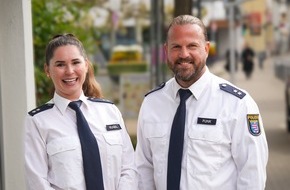 Polizeipr&auml;sidium S&uuml;dhessen: POL-DA: Weiterstadt: Beratung direkt und pers&ouml;nlich - Jessica Kugel und Matthias Funk stellen sich als Schutzleute vor Ort vor