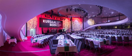 Kongress + Kursaal Bern AG: Ein Kongresszentrum für Bern: Kursaal Bern eröffnet neuen Kongressbereich