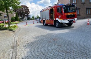 Freiwillige Feuerwehr Selfkant: FW Selfkant: Kampfmittelfund bei Erdarbeiten