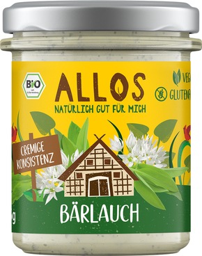Neu von Allos ab April 2025: Zwei neue nutri+ Crunchies und ein Bärlauch-Aufstrich